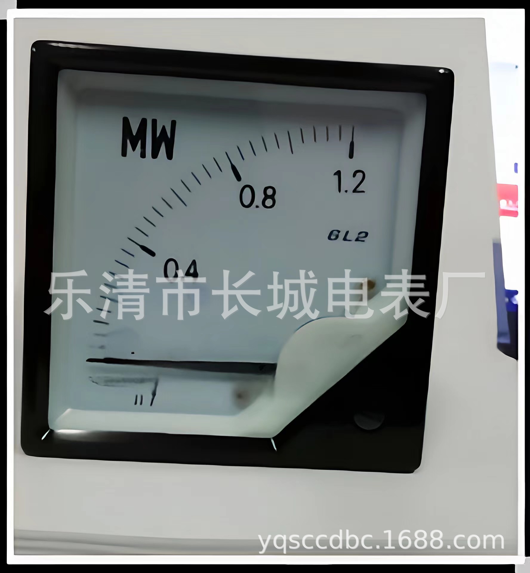 长城电表厂 6L2-2 1.2MW 2000/5A 380V 三相交流有功功率表