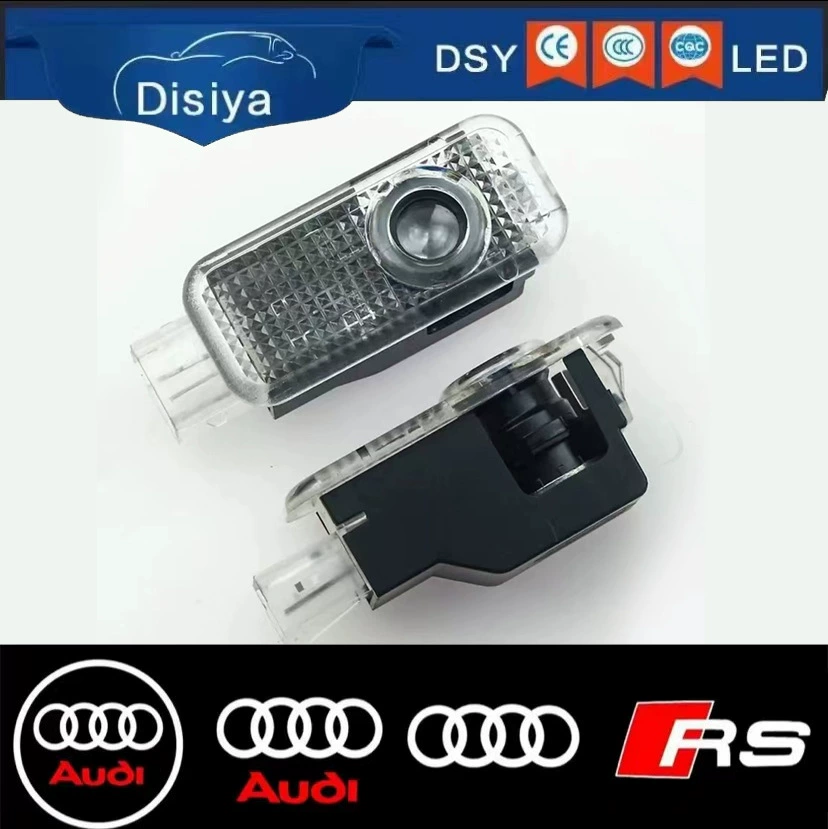 Прямая поставка производителя подходит для Audi приветственный свет дверной проекции приветственный свет автомобиля LOGO лазерный свет напольные лампы