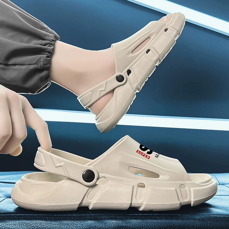 Трансграничные сандалии большого размера для мужчин летом