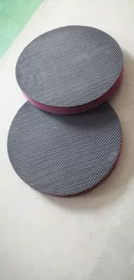 3/4/5/6-inch mud grinding plate Magic Plate sludge removing instead of car washing mud iron removing powder Yellow Spot Paint cleaning (Sheet Metal Spray Repair) - 3-inch-wine-red-sponge-black-magic-mud