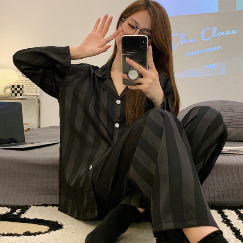 블랙 (긴팔 바지)