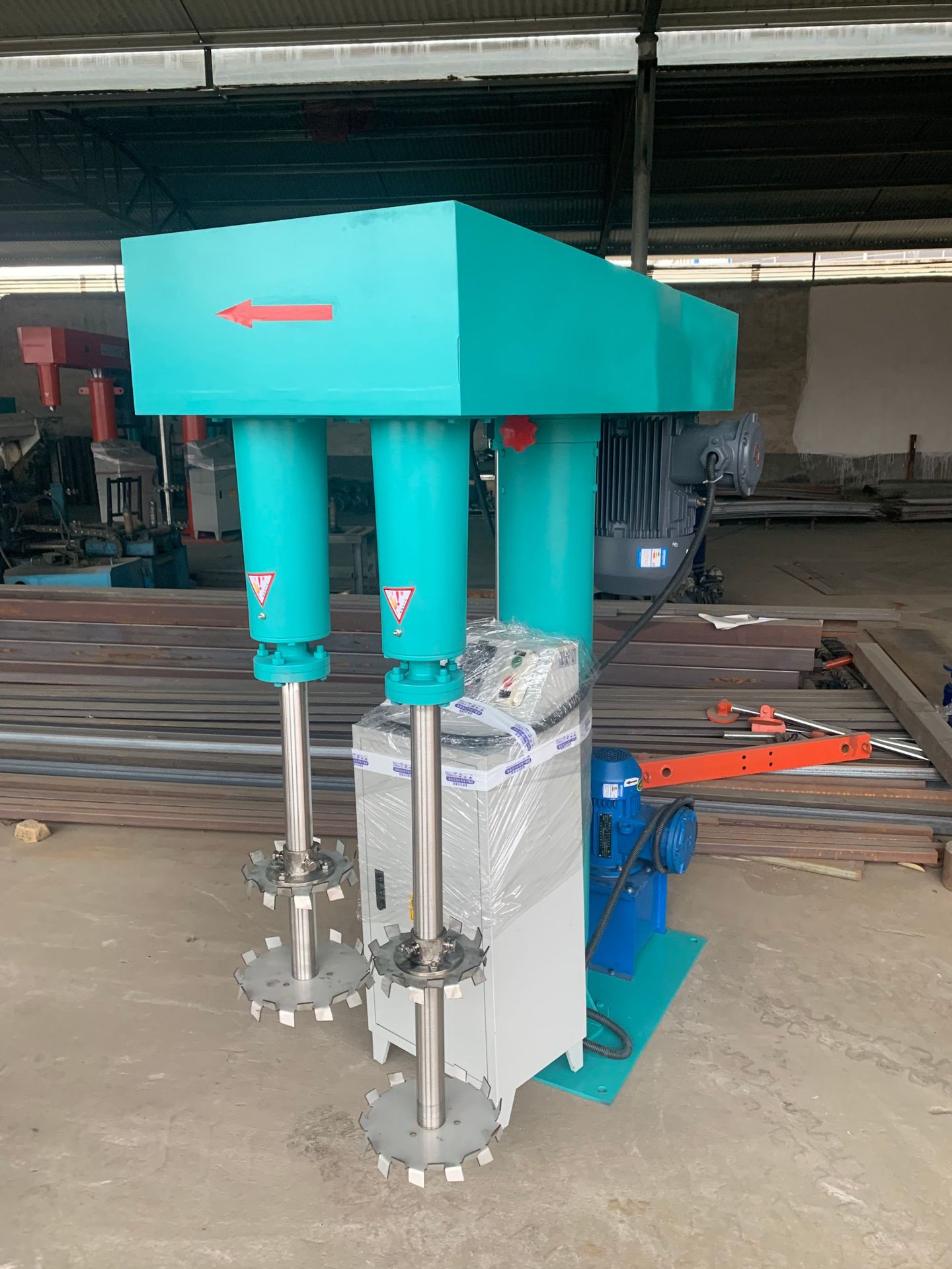 11kw液压升降分散机1