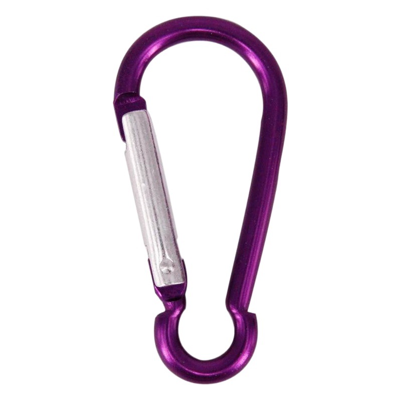 No.6 gourd type outdoor safety multifunctional mountaineering buckle aluminum alloy color spring pendant buckle stock supply