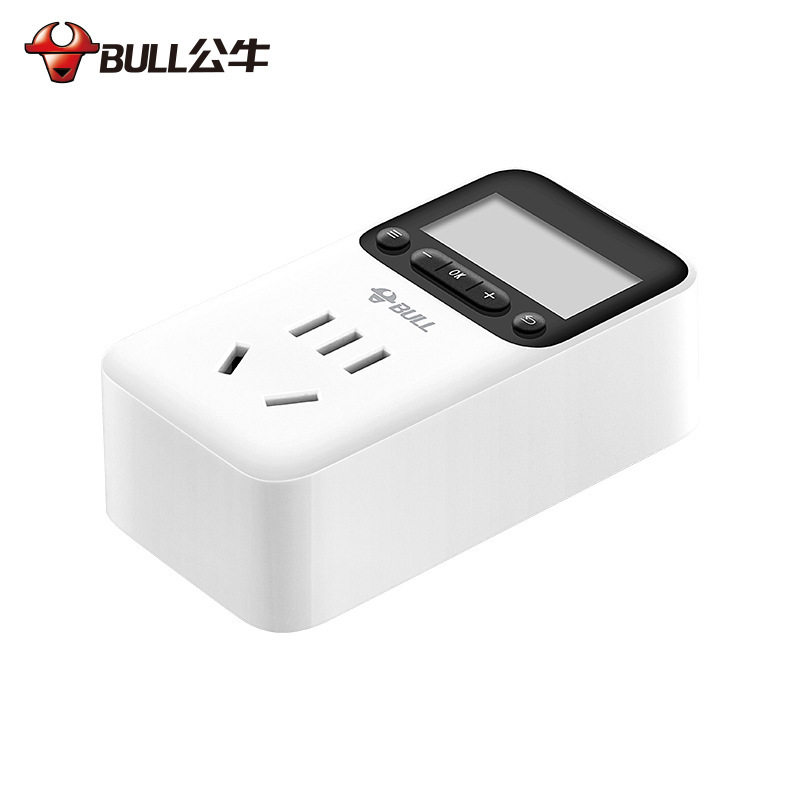 公牛插头D-1电子定时器插头计时断电器精准电子控制插座总代批发