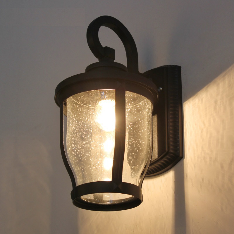 American outdoor wall lamp balcony retro waterproof living room exterior wall outdoor roof wall courtyard terrace European style lamps