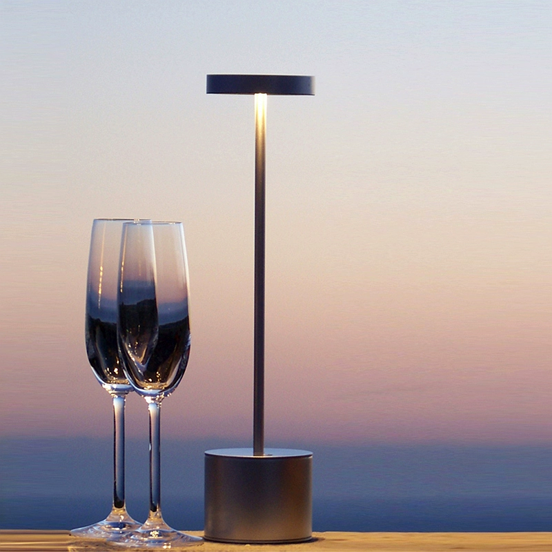 LED сенсорная настольная лампа для гостиной, для отеля, для кровати, американский стиль