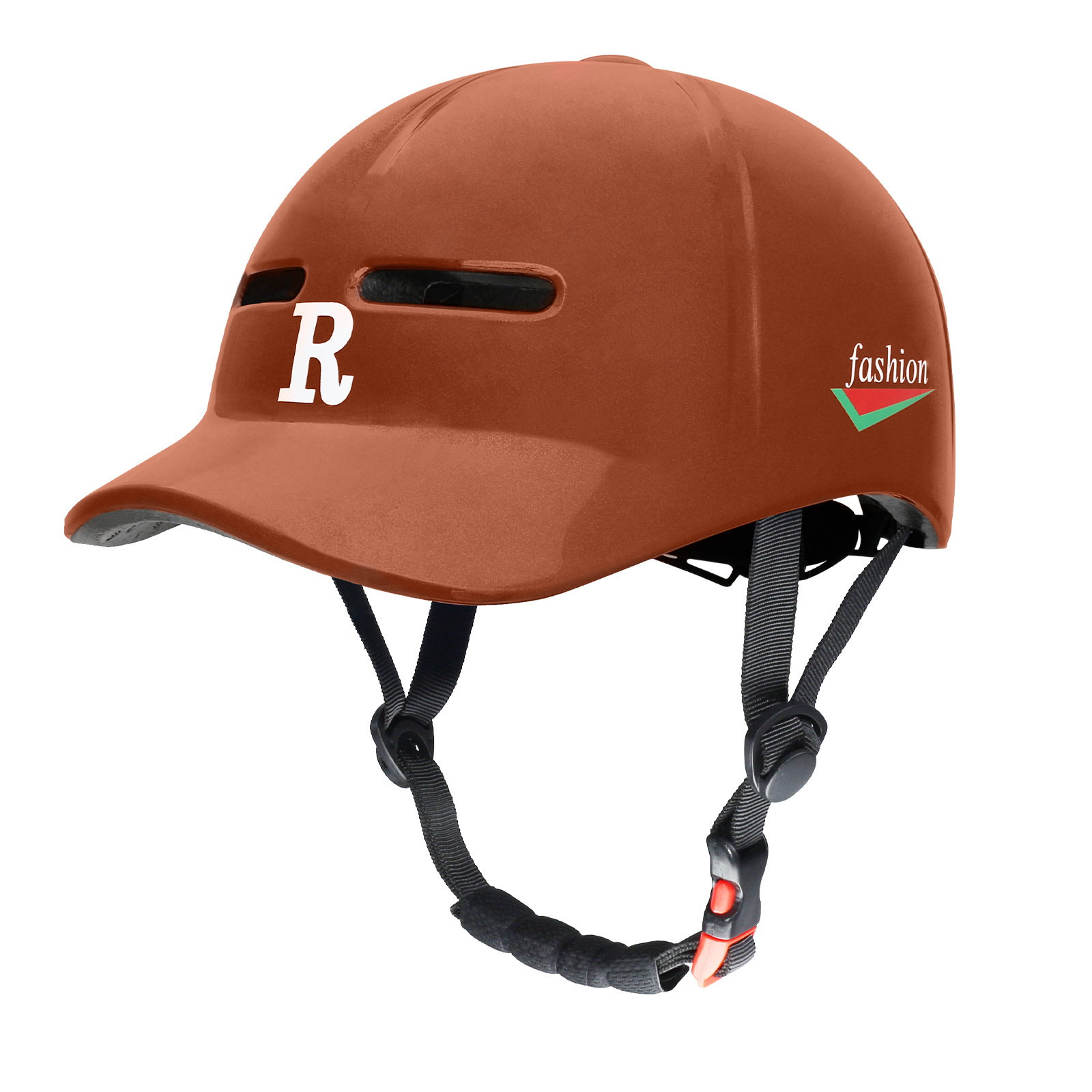 Gorro de pico de pato moldeado de una pieza para ciclismo, desplazamientos, casco para scooter eléctrico para todas las estaciones, patineta, patinaje sobre ruedas, béisbol