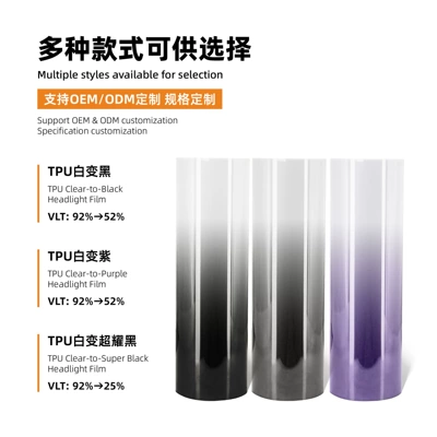 Car headlight protective film: Self-Healing, Scratch-Resistant, Automotive Supplies