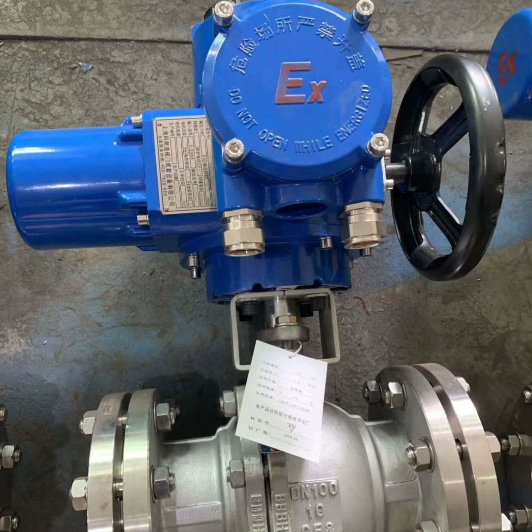 Кислородный шаровой кран QY41F Электрический кислородный шаровой кран YQ941F Кислородный специальный электрический шаровой кран Поставитель