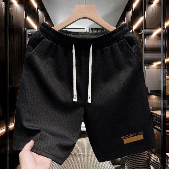 Cross-Border 2026 Ice Silk Shorts Summer Men's Quick-Dry Thin Loose Versatile Work Men's Sports Casual Shorts Cross-Border 2026 Ice Silk Shorts Summer Men's Quick-Dry Thin Loose Versatile Work Men's Sports Casual Shorts