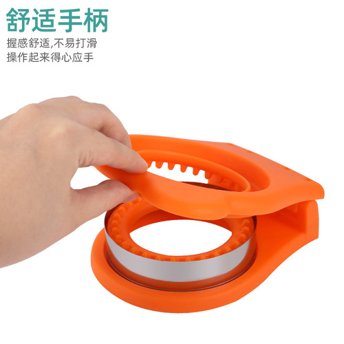 Hand guard stainless steel baking tool round sandwich cutting mold cake biscuit toast sandwich pocket bread mold
