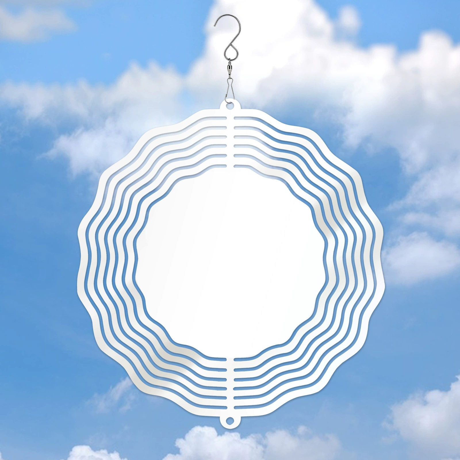 열전달 양면 백색 승화 바람 전송 25CM