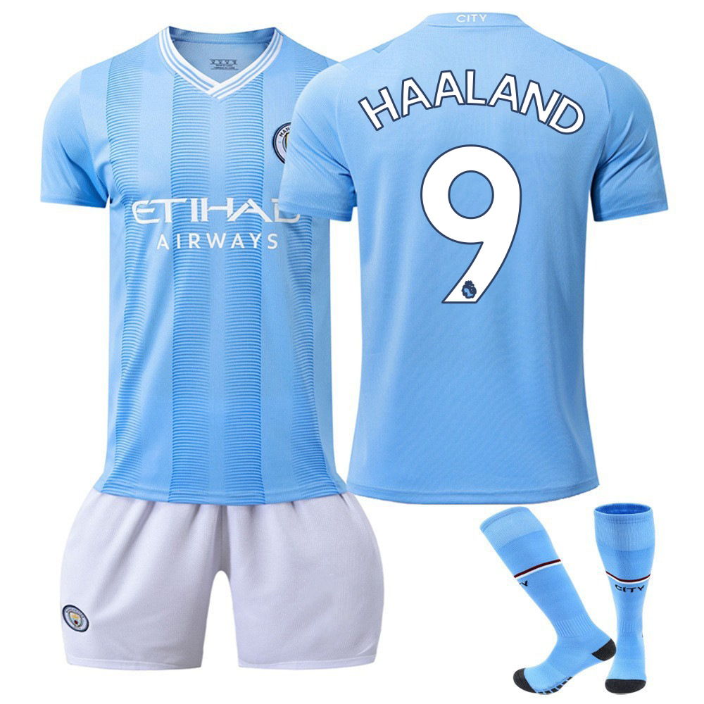 Manchester City Jersey Miami Madrid Jersey Real Madrid Sân nhà số 7 Samsung Argentina Số 10 Bộ quần áo bóng đá