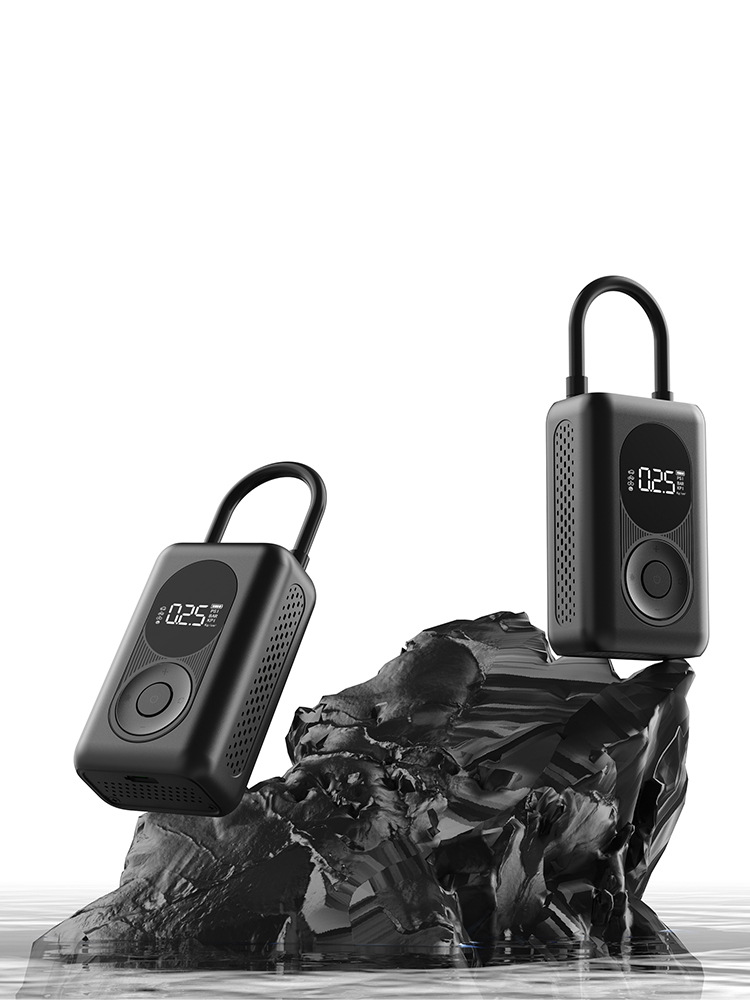 Car Wireless Air Pump, Car Tire Inflator, Digital Display Portable Electric Inflator, Safety Supplies, Wireless