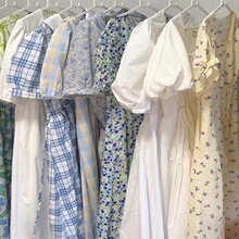 2025夏季新款法式碎花连衣裙十三行品牌女装韩版裙子批发一手货源