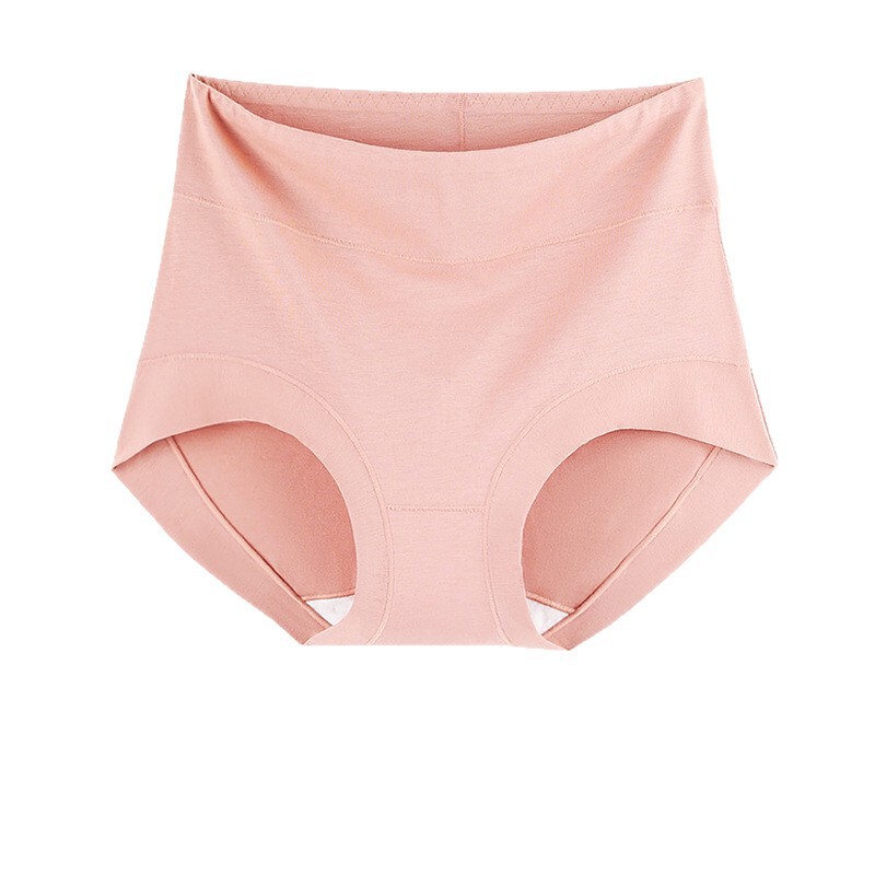 大きいサイズのハイウエスト純綿ショーツ、女性用、綿100%の股間、シームレス、抗菌、お尻を締め付けない、お腹を引き締める、太った女性向けの三角パンツ|undefined