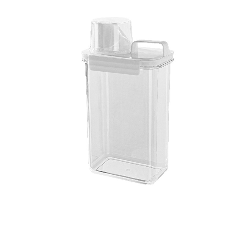 Tanque de almacenamiento de granos de cocina, tanque de almacenamiento de granos de granos, tanque de arroz transparente, tanque de harina, tanque de sellado de plástico, caja de almacenamiento