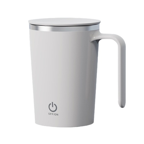All-new 400ml charging automatic whisking cup lazy magnetic portable fresh coffee cup magnetic suction stainless steel
