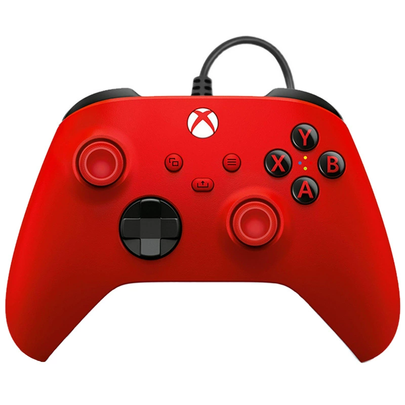 Совместимо с Xbox Series проводной контроллер Xboxone консоль ПК универсальная игра с отверстием для наушников