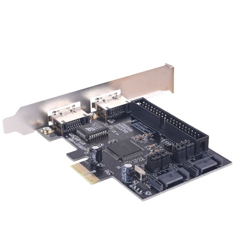 PCIE to SATA PCIE to IDE PCI-E to 2SATA+IDE JMB363 disk array card