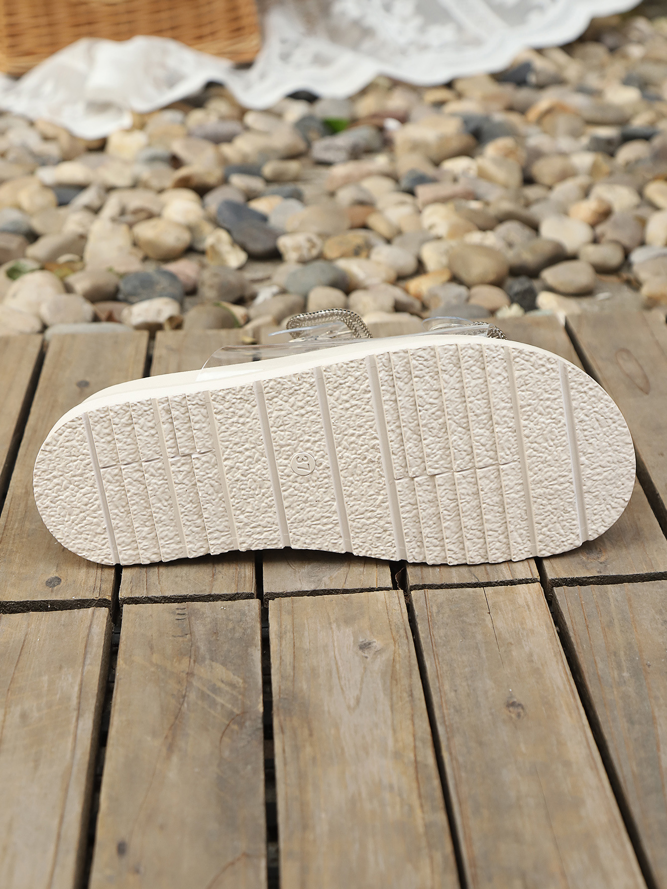 Scarpe da donna estive, nuove pantofole con suola spessa, sandali alla moda per esterni, sandali piatti con cinturino trasparente e strass_voghion.com