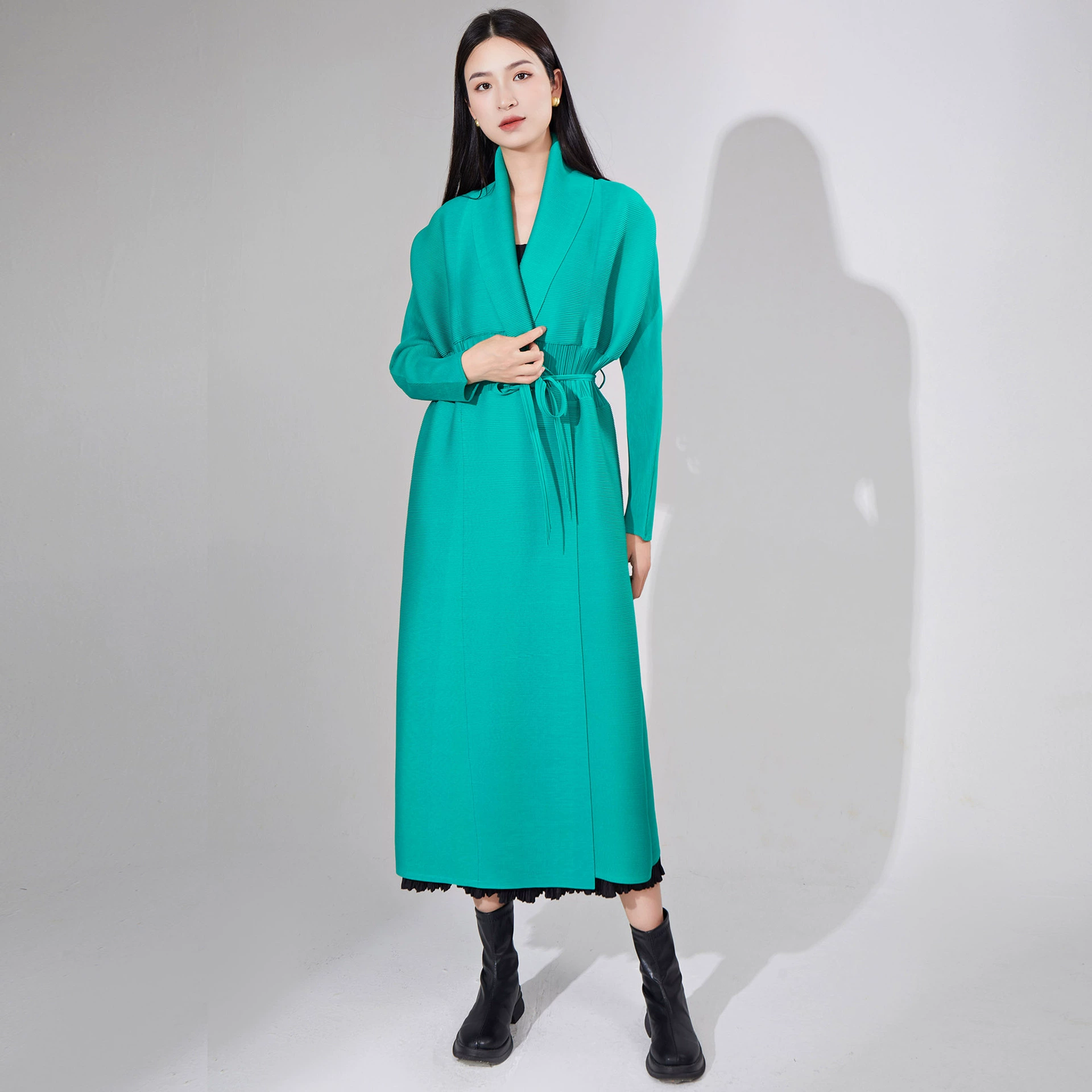 (Переходная торговля), дизайнерское trench coat, осенняя куртка, свободный крой, стиль высокого качества