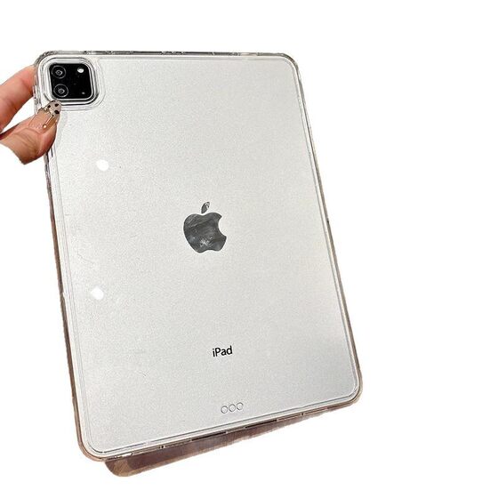 Suitable for Ipad11 Protective Case Rotating Stand 10Th Generation 10.9inch Pen Slot-Free Transparent Acrylic Soft Shell Mini67