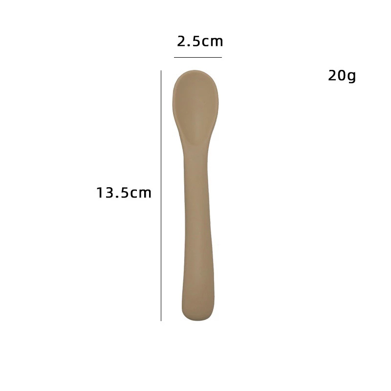 Cuenco de suplemento alimenticio de silicona cuenco de calabaza cuchara de silicona redondo para niños vajilla de entrenamiento de alimentación resistente a las caídas cuenco de silicona para niños