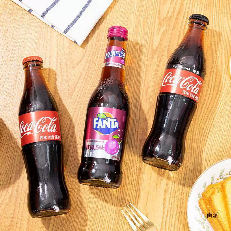 Бутылка Coca-Cola classic, 275 мл стеклянная газированная напиток