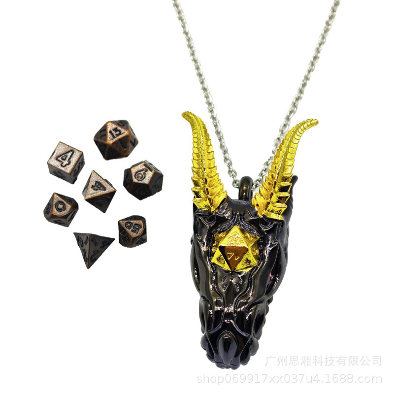 Factory Metal Faucet Dice Suit Table Game Polyhedral Dice Dnd Running...