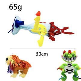 跨境新品MONSTER DOEY PLUSH 波比4游戏怪兽多伊毛绒玩偶公仔狮子