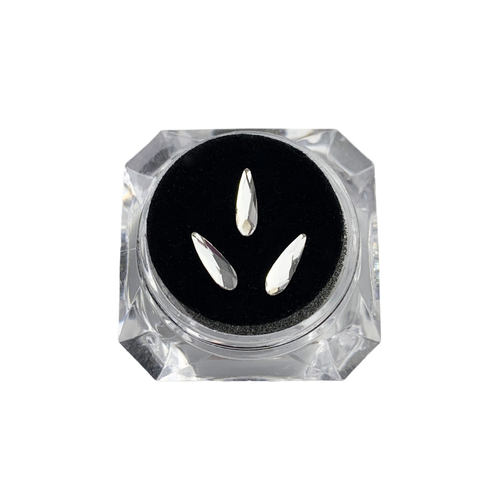 Productos de comercio exterior 2.6 * 8mm dientes de goteo de agua a granel dientes de dientes de dientes de dientes de semillas de melón goteo de agua bolsa de taladro inferior plano