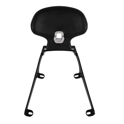 Suitable for 22-25 Models of Honda Adv160 Rear Backrest Bracket Adv160 Motorcycle Modified Backrest Passenger Backrest (Motorcycle cushion) - black-small-backrest