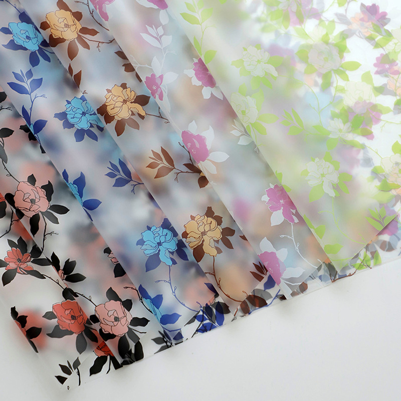 Huaxi Nosa Papel Camellia Papel de embalaje de flores diy regalo ramo de flores Papel de envoltura de flores Papel de niebla translúcido