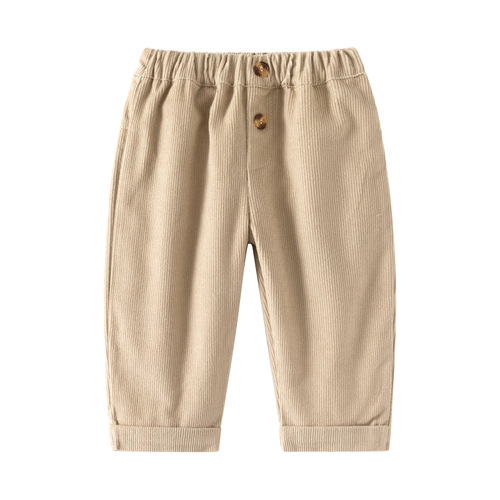 New Autumn/Winter 2024 Children's Clothing Set for Baby Boys 1-3 Years Old - Stylish Casual Long-Sleeve T-shirt + Undershirt + Casual Pants Tri-Set