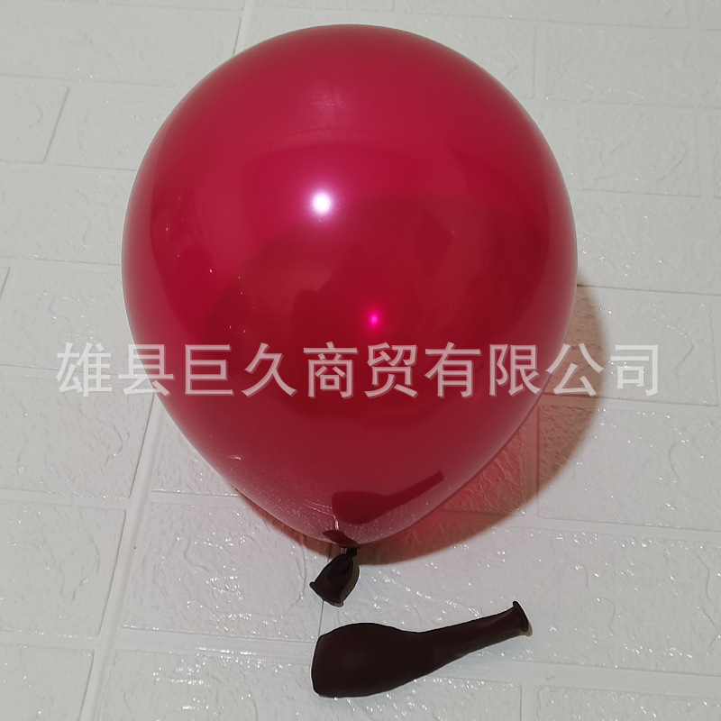 New Red Balloon 5-inch 10-inch 12-inch 18-inch Crystal Red Birthday Decoration Party Wedding Room Decoration Balloon