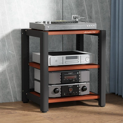 Power Amplifier Rack Audio: Electric car big tripod - teak-3-layers