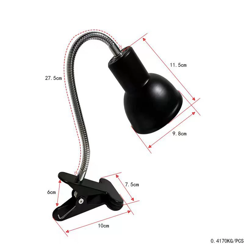 Светодиодный механический держатель лампы ремонтная мастерская зажим держатель лампы домашнее животное сохранение тепла держатель нагревательной лампы зажим шланг настольная лампа