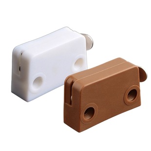 Factory direct export furniture plate-type open-mounted three-in-one connector quick-mounted square plastic fittings