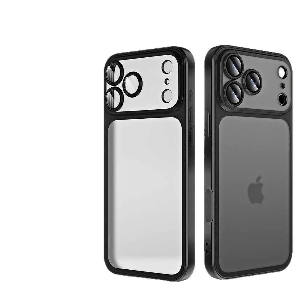 Película de lente esmerila electrodeposición de segundo para iPhone17promax teléfono celular Apple 13 caso suave a prueba de caídas transfronterizas