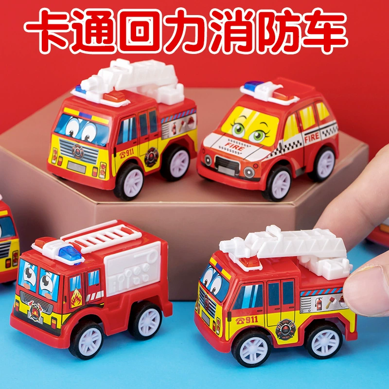 Детский мини-мультфильм инерциальная пожарная машина различные модели пожарная машина