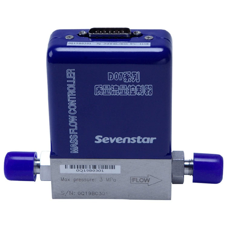 Измеритель массового расхода MFM Qixing Huachuang D07-26CM Контроллер массового расхода MFC газа D07-26C