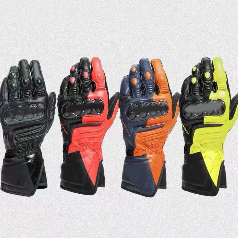 Motocicleta larga montar carreras off-road guantes antideslizantes deportes al aire libre fábrica montar