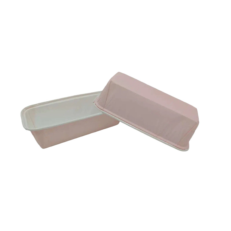 100pcs pastel transfronterizo repositorio de papel rectangular resistente a altas temperaturas a prueba de aceite grueso para hornear tazas de papel desechables pan