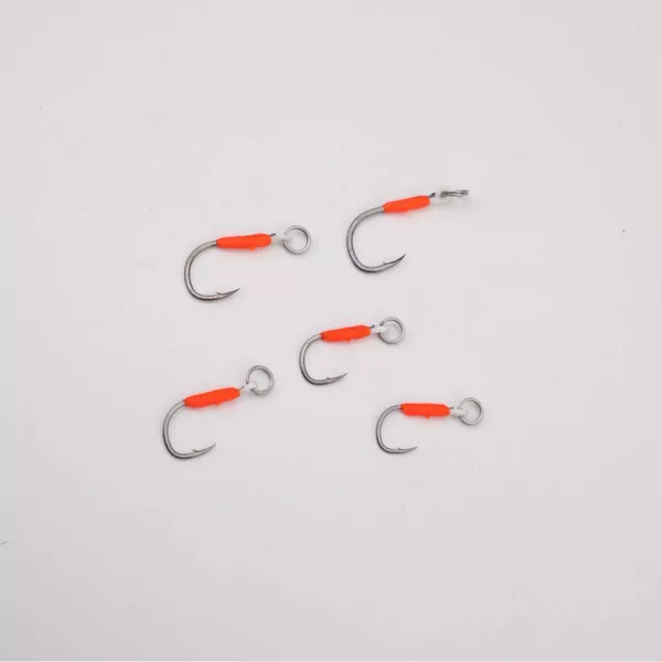 Iseki Single Hook Modification High-Quality Single Hook for River, Lake, and Sea Lure Fishing Accessories, Main Target Fish: Sea Bass Single Hook