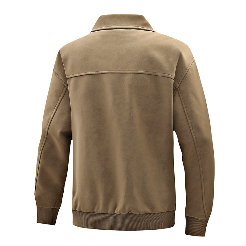 Chaqueta vintage coreana de nicho para hombres primavera nueva moda casual suelta versátil estilo de puerto chaqueta con solapa
