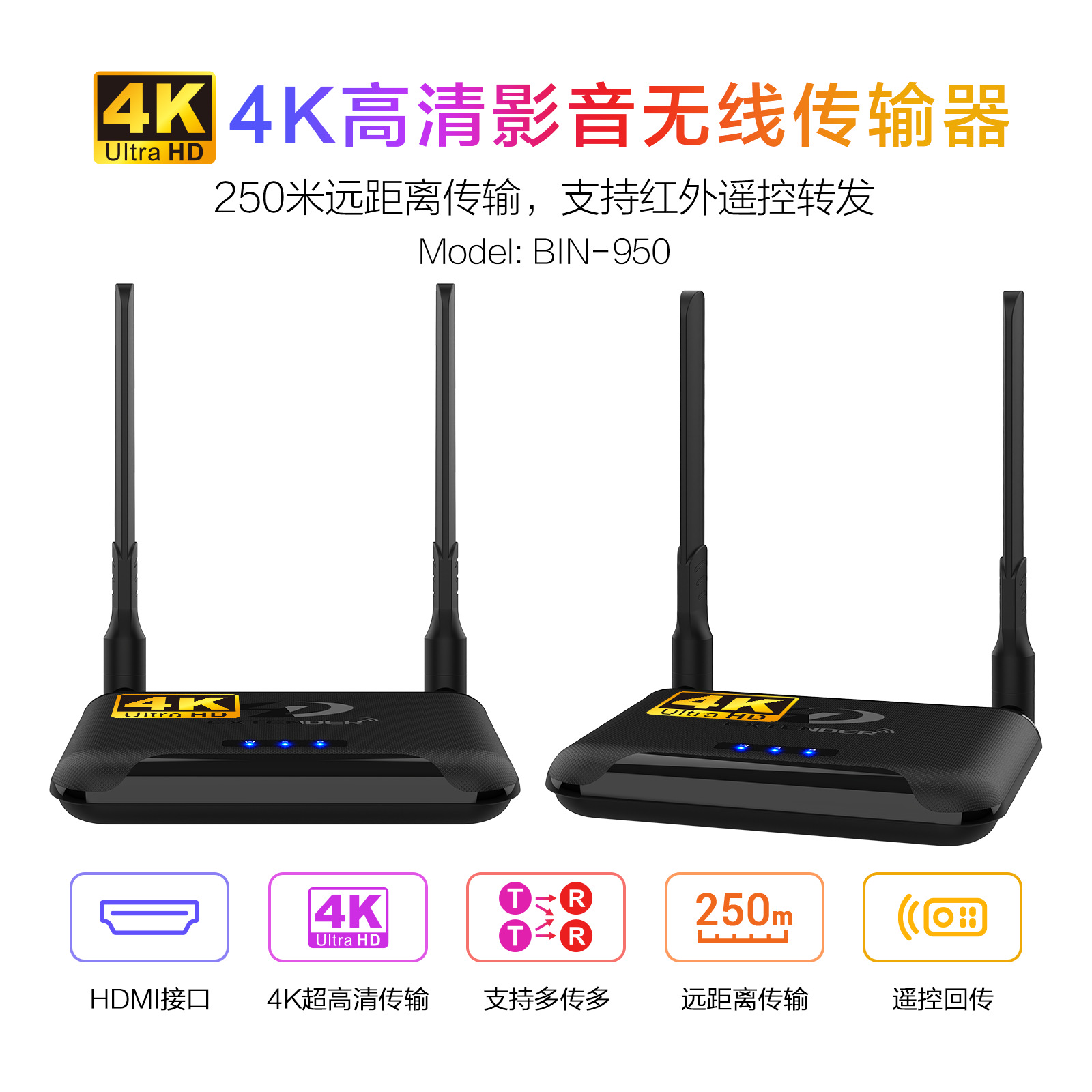 BIN-950-CN01-1600R-Wireless HD
