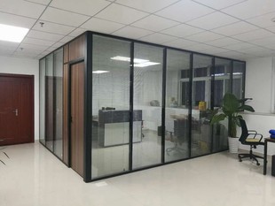 Factory direct supply, color style, easy to install and remove glass partition wall, multi-scene use