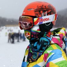 滑雪面罩护脸男女儿童冬季骑行装备抓绒防风保暖三角巾单双板滑冰