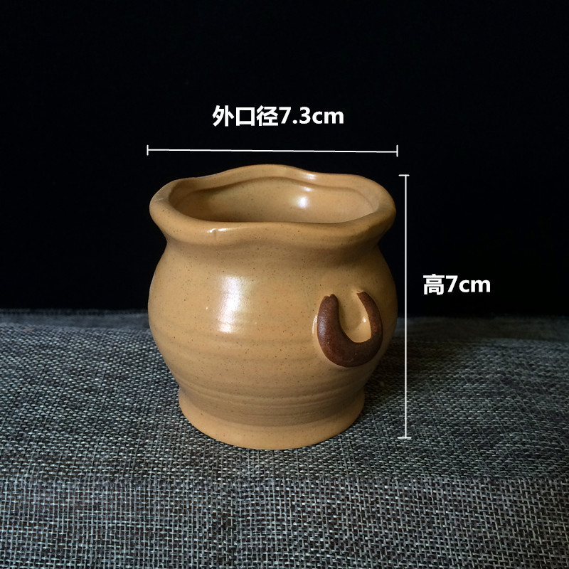 植木鉢の小さい新商品の缶のアイデアの磁器の缶の多い陶磁器の肉のミニ陶のレトロな家庭の陶磁器のたらいの園芸の太い新しいです。|undefined